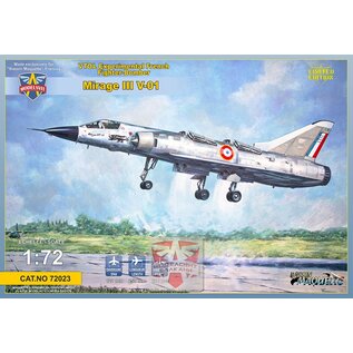 Modelsvit Dassault Mirage III V-01 - VTOL Experimental French Fighter-Bomber - 1:72