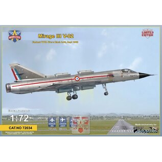 Modelsvit Dassault Mirage III V-02 - Fastest VTOL ever - 1:72