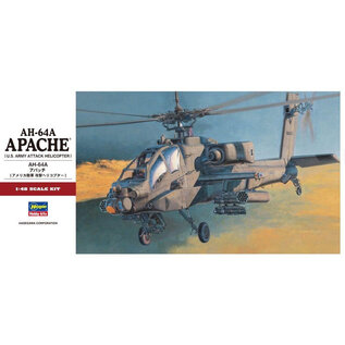 Hasegawa Boeing AH-64A Apache (U.S. Army Attack Helicopter) - 1:48