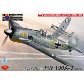 Kovozávody Prostějov Kovozávody Prostějov - Focke-Wulf Fw 190A-3 "Aces" - 1:72