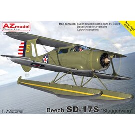 AZ Model AZ Model - Beech SD-17S "Staggerwing" - 1:72
