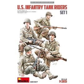 MiniArt MiniArt - U.S. Infantry Tank Riders Set 1 - 1:35