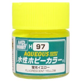 Mr. Hobby Aqueous Hobby Color - H97 - Fluorescent Yellow