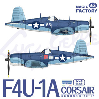 Magic Factory Vought F4U-1A Corsair - Single Version - 1:48