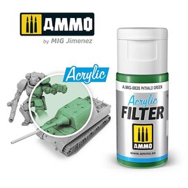 AMMO by MIG AMMO - Filter Phthalo Green