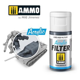 AMMO by MIG AMMO - Filter Pale Blue