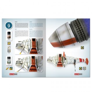 AMMO by MIG Solution Book 28 "How to Paint Rebel Galactic Starships"
