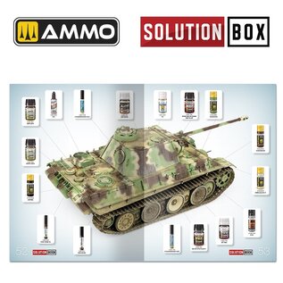 AMMO by MIG Solution Book 23 "How to Paint WWII German Late War Vehicles"
