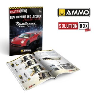 AMMO by MIG Solution Book 24 "How to Paint and Lacquer scale cars"