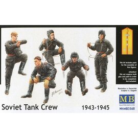 Master Box Master Box - Soviet Tank Crew 1943-1945 - 1:35