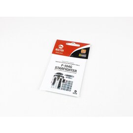 Red Fox Studio Red Fox Studio - Lockheed F-104G Starfighter 3D colored resin IP (Italeri-Kit) - 1:32