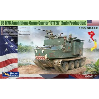 Gecko Models US M76 Amphibious Cargo Carrier "Otter" - Early Production - 1:35
