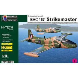Kovozávody Prostějov Kovozávody Prostějov - BAC 167 Strikemaster - High Tech- Limited Edition - 1:48