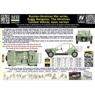Master Box Buggy Mongoose - The Ukranian Combat Vehicle, Basic Version - 1:35