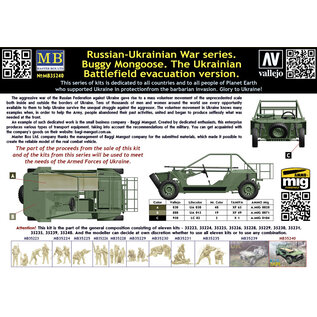 Master Box Buggy Mongoose - The Ukranian Battlefield Evacuation Vehicle - 1:35