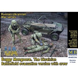 Master Box Master Box - Buggy Mongoose - The Ukranian Battlefield Evacuation Version with Crew - 1:35