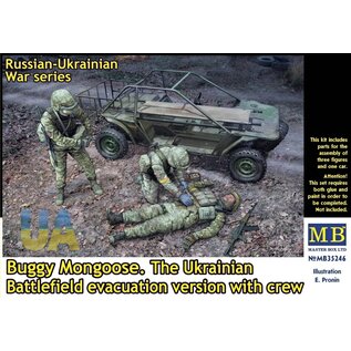 Master Box Buggy Mongoose - The Ukranian Battlefield Evacuation Version with Crew - 1:35