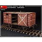 MiniArt Russian Imperial Railway Covered Wagon - 1:35