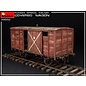 MiniArt Russian Imperial Railway Covered Wagon - 1:35