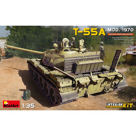 MiniArt MiniArt - T-55A Mod. 1970 with Interior Kit - 1:35