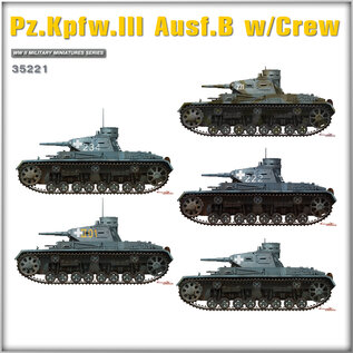 MiniArt Pz.Kpfw. III Ausf. B with Crew - 1:35