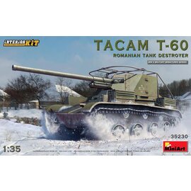 MiniArt MiniArt - TACAM T-60 Romanian Tank Destroyer w/Interior Kit - 1:35