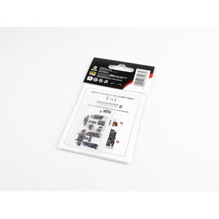 Red Fox Studio MDD F-4J 3D Instrument Panels (Academy-Kit) - 1:48
