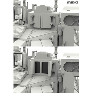 MENG M2A3 Bradley w/ BUSK III - 1:72