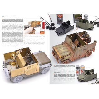 AK Interactive Technicals - Modeling Modern Light Vehicles From 1950s and Beyond (Max Lemaire)