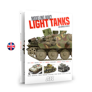 AK Interactive Modeling WW2 Light Tanks and Armored Vehicles