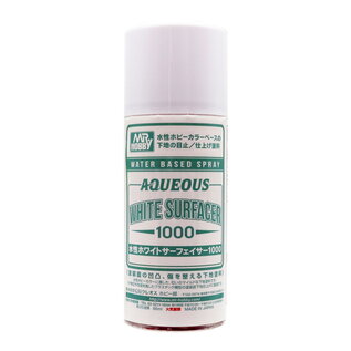 Mr. Hobby Aqueous White Surfacer 1000 - Water based