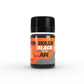 AK Interactive AK Interactive - AK326 Black Pin Wash