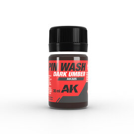 AK Interactive AK Interactive - AK325 Dark Umber Pin Wash