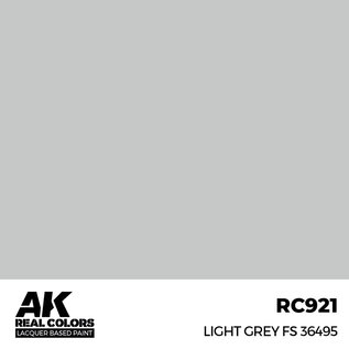 AK Interactive Real Colors Air - RC921 Light Grey FS 36495
