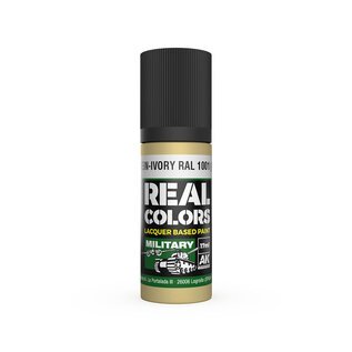 AK Interactive Real Colors - RC851 Elfenbein-Ivory RAL 1001 (Interior Color)