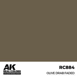 AK Interactive Real Colors - RC884 Olive Drab Faded