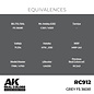 AK Interactive Real Colors Air - RC912 Grey FS 36081