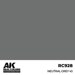 AK Interactive Real Colors Air - RC928 Neutral Grey 43