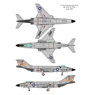 Valom McDonnell F-101A Voodoo - 1:144