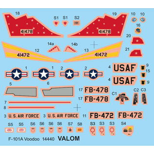 Valom McDonnell F-101A Voodoo - 1:144