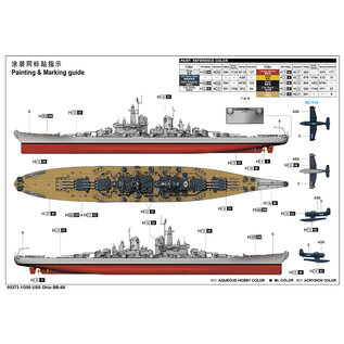 Trumpeter USS Ohio BB-68 - 1:350