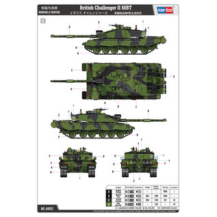 HobbyBoss Challenger II British MBT - 1:48