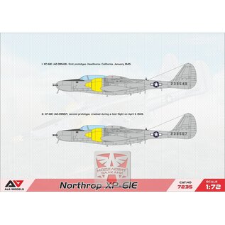 A&A Models Northrop XP-61E Experimental Escort Fighter - 1:72