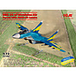 ICM MiG-29 of Ukrainian Air Force with JDAM-ER bombs - 1:72