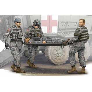 Trumpeter Modern US Army - Stretcher Ambulance Team - 1:35