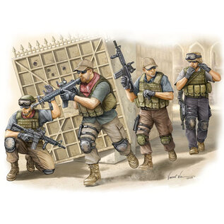 Trumpeter PMC in Iraq 2005 Armed Assault team - 1:35