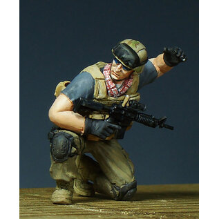 Trumpeter PMC in Iraq 2005 Armed Assault team - 1:35