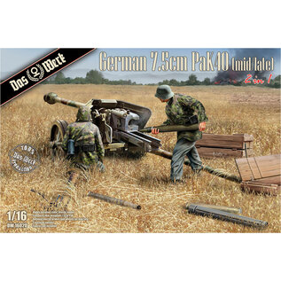 Das Werk German 7,5cm Pak 40 (mid/late) 2in1 - 1:16