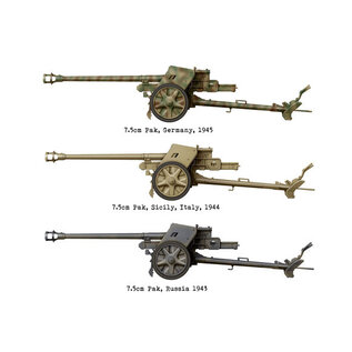 Das Werk German 7,5cm Pak 40 (mid/late) 2in1 - 1:16