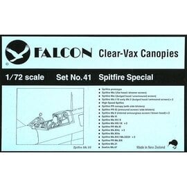 Falcon Falcon - Clear-Vax Canopy Set No. 41 - Spitfire Special - 1:72